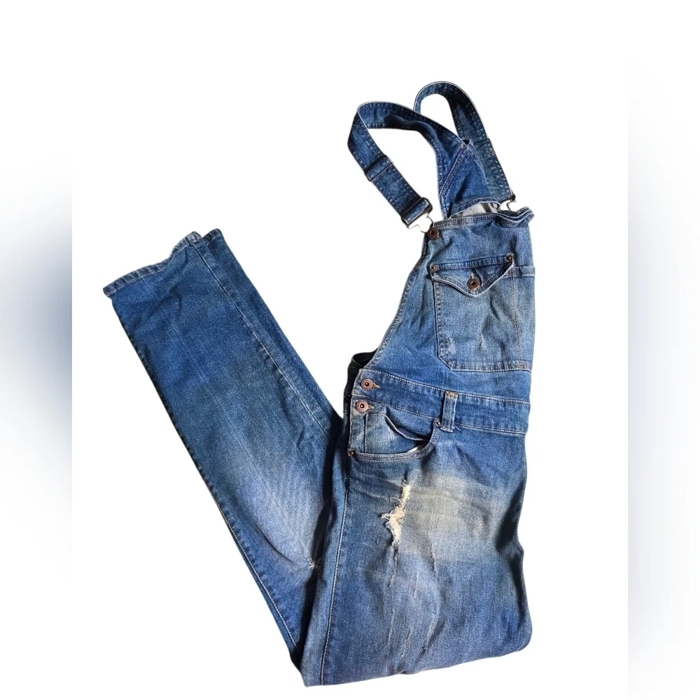 American Rag Men's Blue Denim Overalls